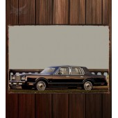 Металлическая табличка Lincoln Town Car